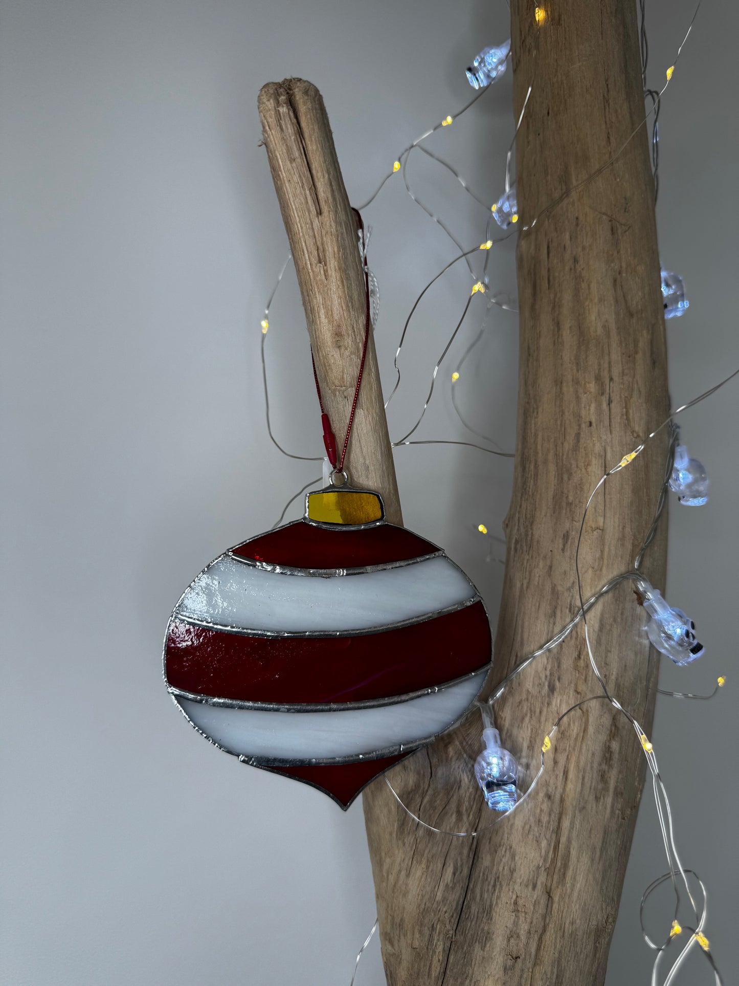 Vitrail Boule de Noël